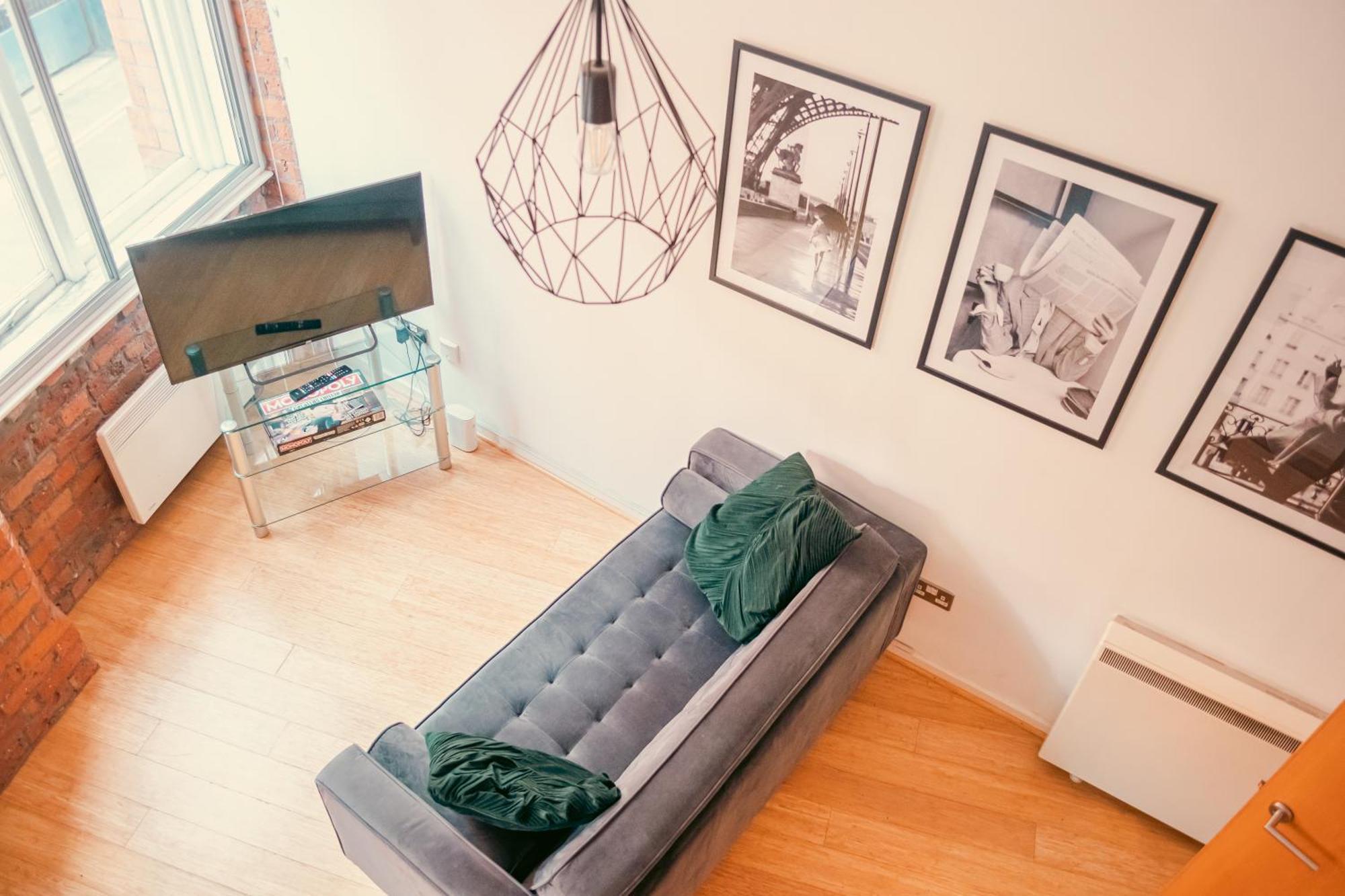 Chic Georgian Flat In Central 曼彻斯特 外观 照片